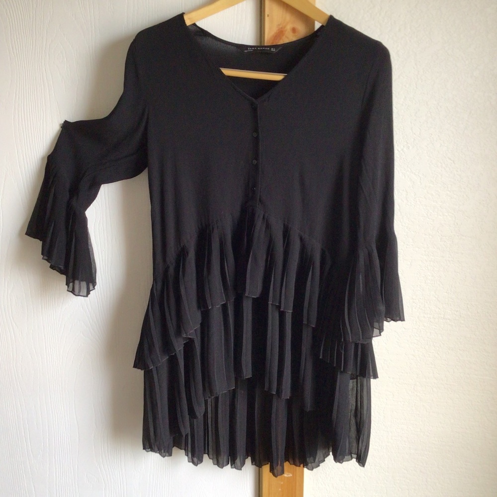 New Zara Woman black dress